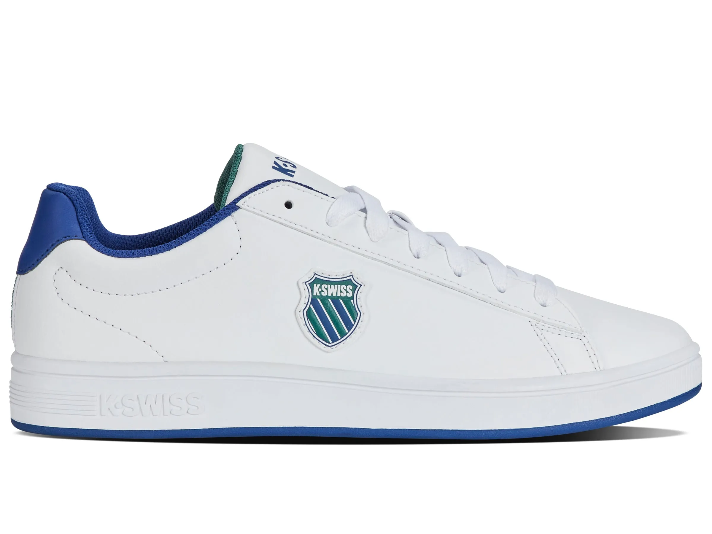 06599-159-M | COURT SHIELD | WHITE/ANTIQUE GREEN/BLUE QUARTZ