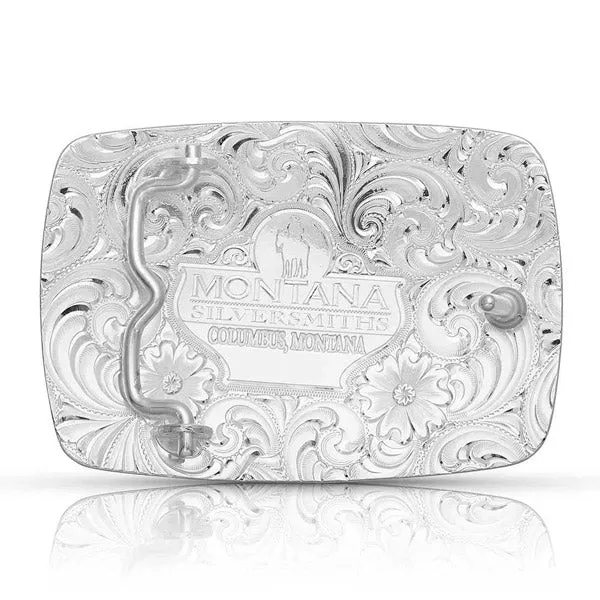 42110 Desert Moon Turquoise Cactus Belt Buckle