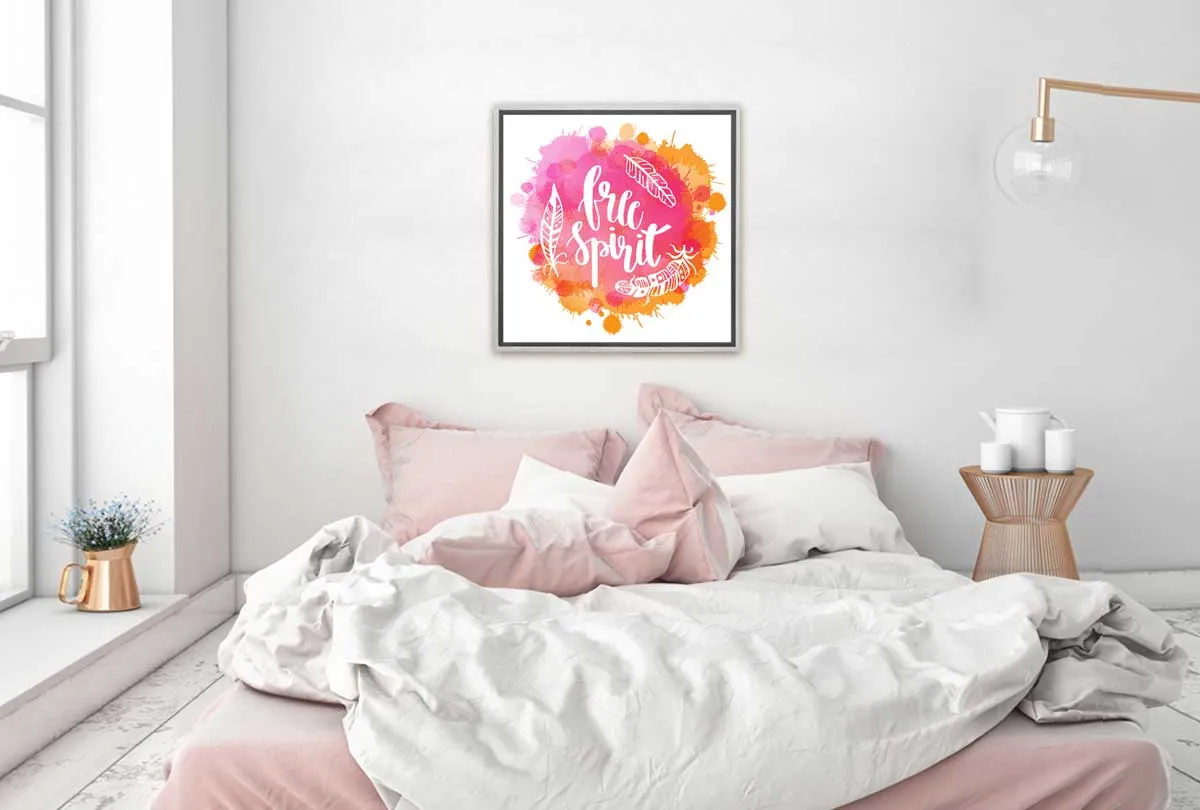 Boho Free Spirit | Canvas Wall Art Print