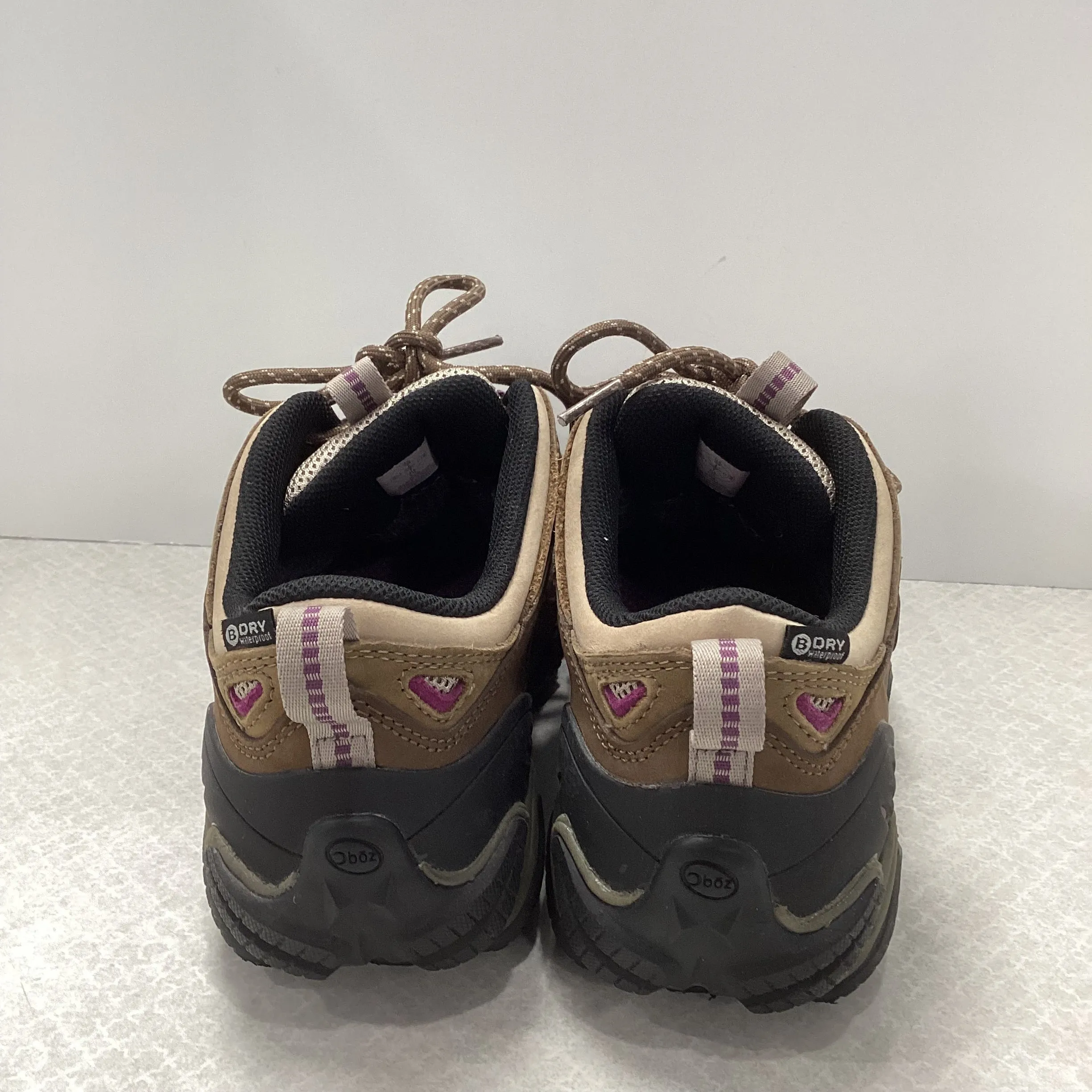 Boots Hiking By OBOZ  In Brown, Size: 10
