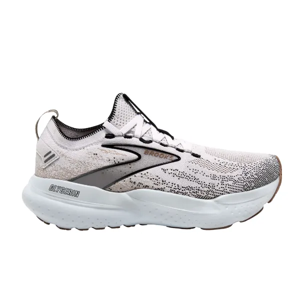 Womens White/Black Brooks Glycerin StealthFit 21 - Optimal Performance Running Shoes