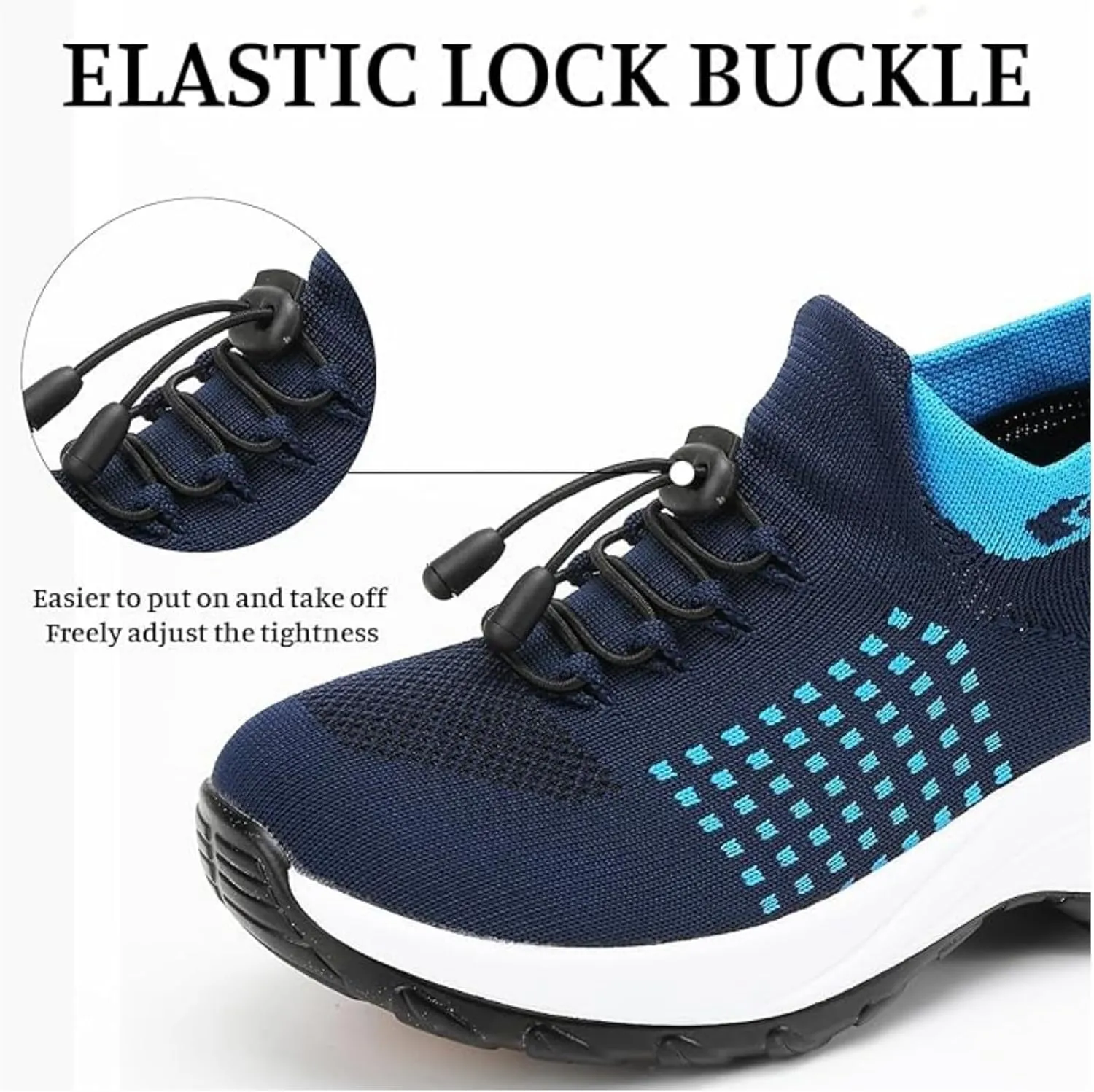 Comfort Wear Orthowear Shoes for Women,Orthopedic Walking Sock Sneakers Breathable Comfortable Plantar Fasciitis Mesh Non Slip-On Air Cushion Running Sneakers Comfort Athletic Shoe