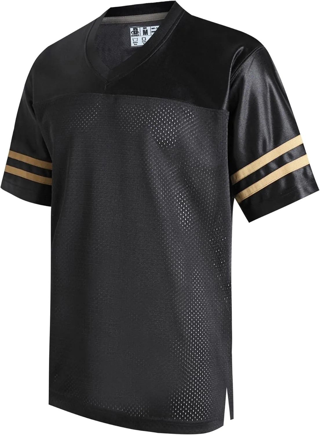 DEHANER Retro Classic Football Jerseys for Men Unisex Workout Dry-Fit Shirts Sports Uniforms Casual Tops