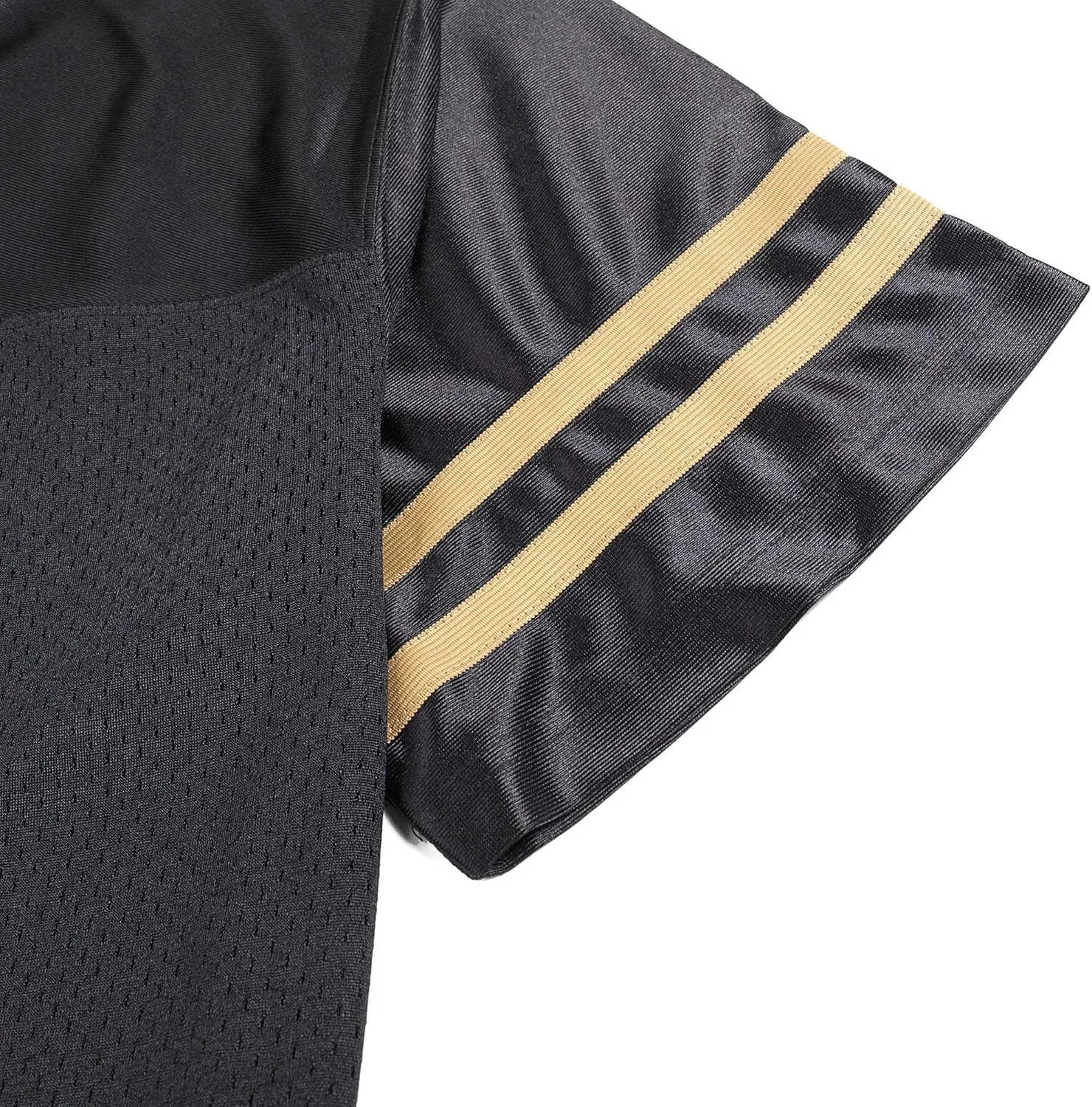 DEHANER Retro Classic Football Jerseys for Men Unisex Workout Dry-Fit Shirts Sports Uniforms Casual Tops