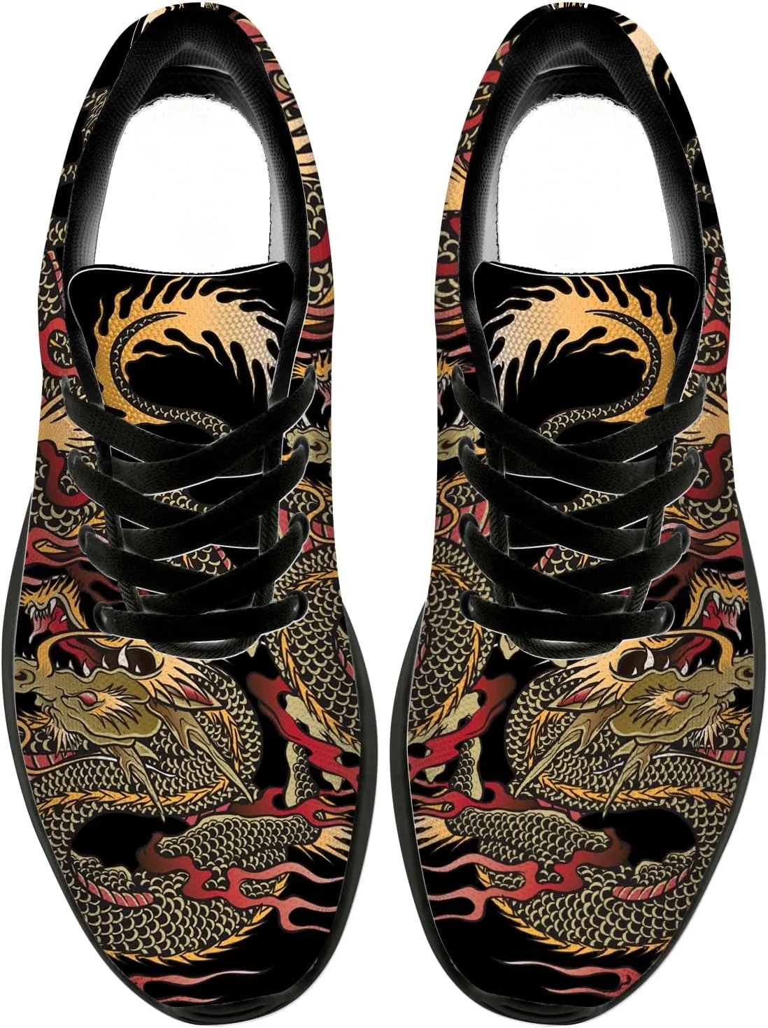 Dragon Shoes for Men Women Running Shoes,Fashion Walking Sneakers,Tennis Shoes Gifts for Women Men