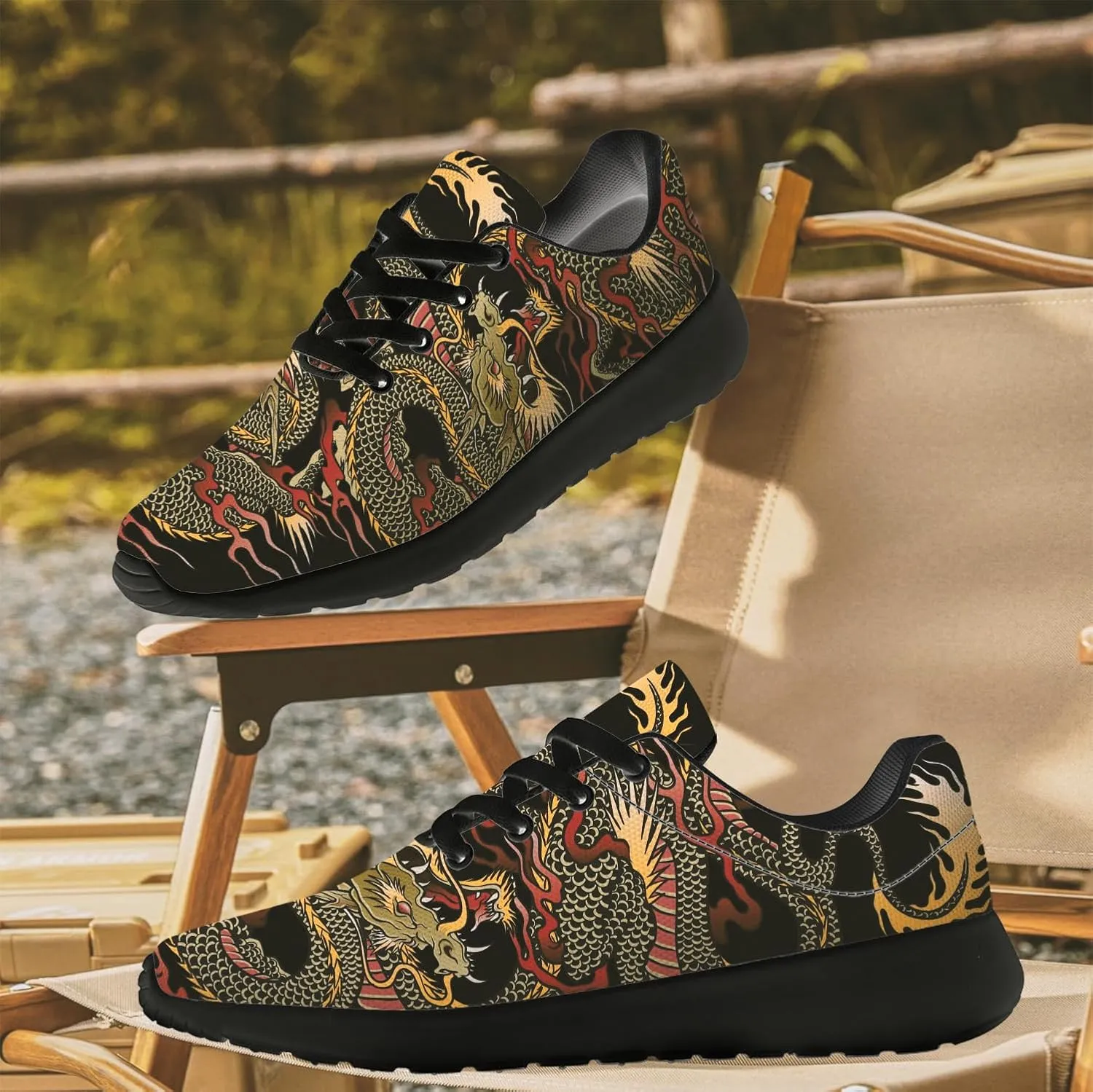 Dragon Shoes for Men Women Running Shoes,Fashion Walking Sneakers,Tennis Shoes Gifts for Women Men