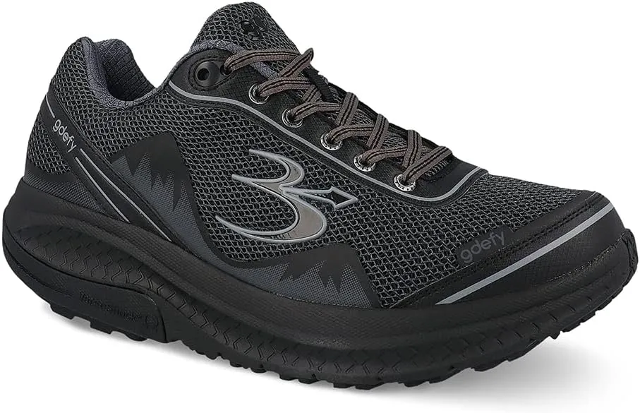 G-DEFY Mighty Walk Men’s Orthopedic Walking Shoe | VersoShock Technology for Pain Associated with Running | Prolonged Standing | Arch Support | Diabetic Shoes | Wide Shoes | Free Custom Orthotic