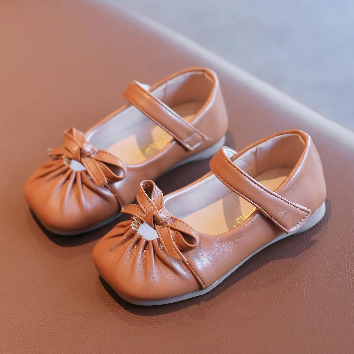 Girls Slippers Monkey Dress Bridesmaids Flats Wedding Kids 1-6Y Girls Flower Party Shoes Shoes Girls Sandals