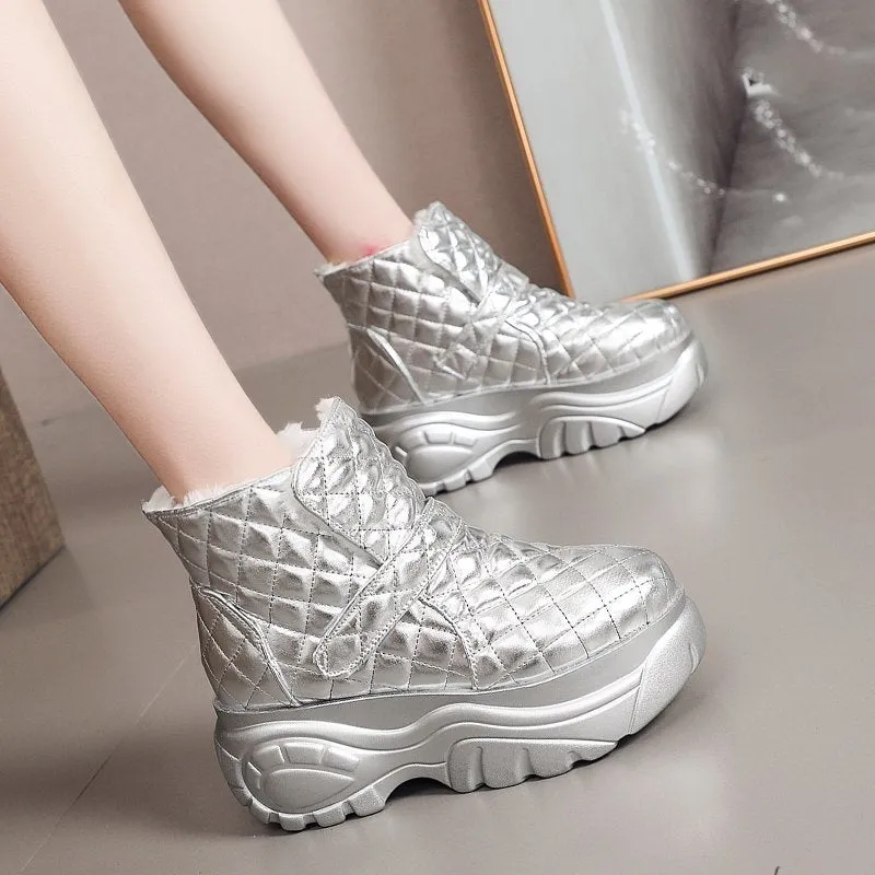 Groovywish Orthopedic Warm Boots Women Ankle Nonslip Shoes