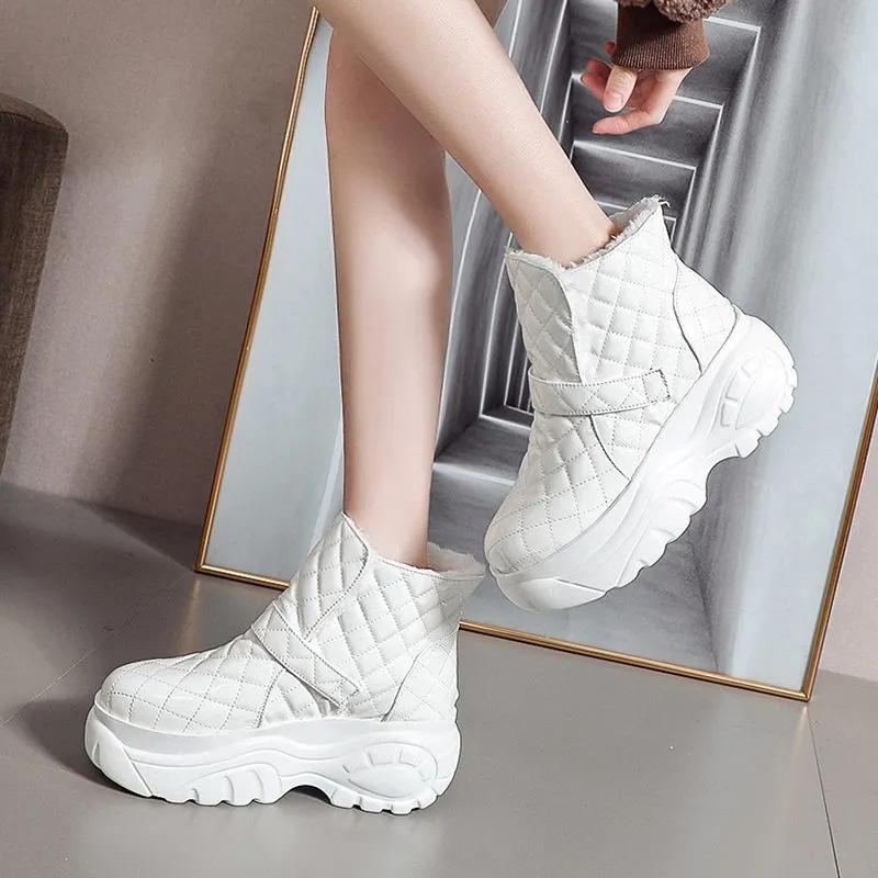 Groovywish Orthopedic Warm Boots Women Ankle Nonslip Shoes