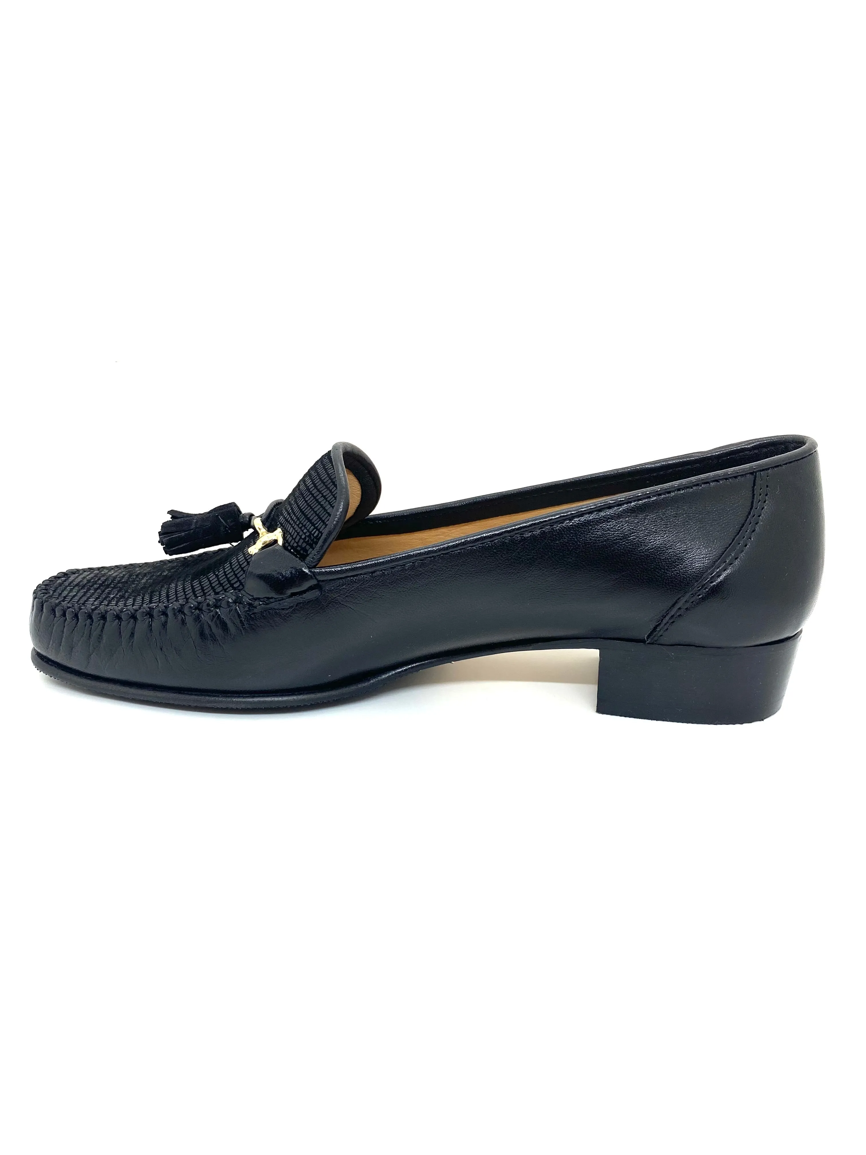 HB Ladies Tassel Trim Moccasin