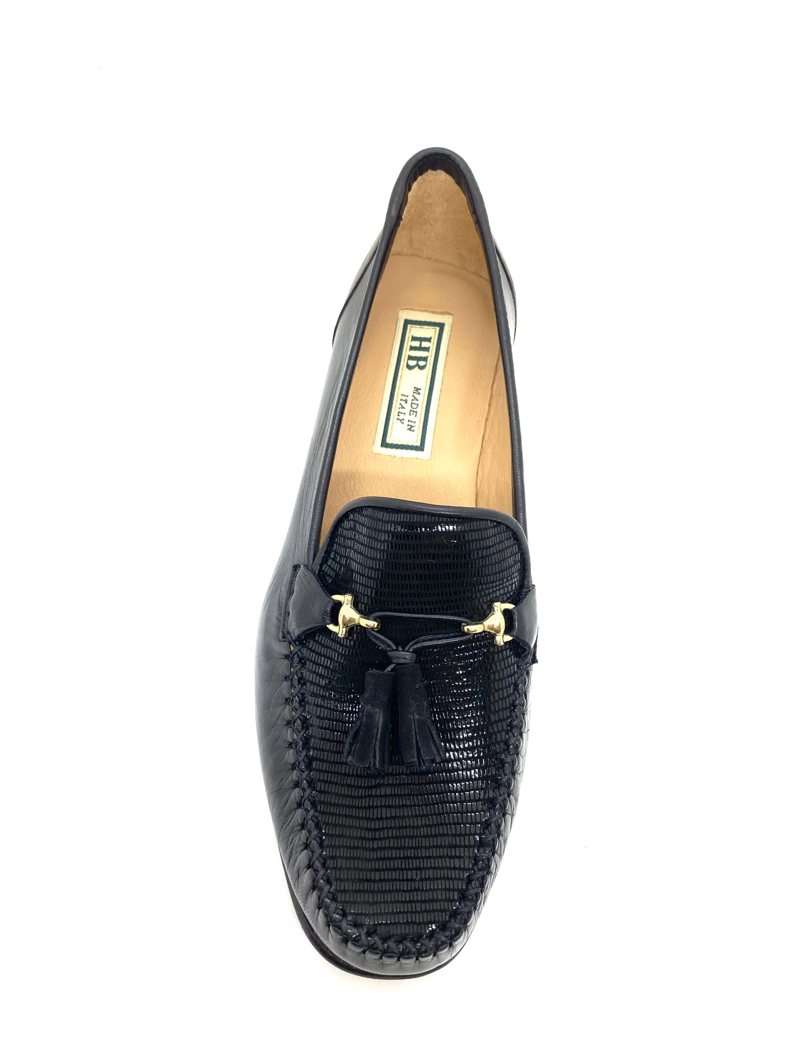 HB Ladies Tassel Trim Moccasin