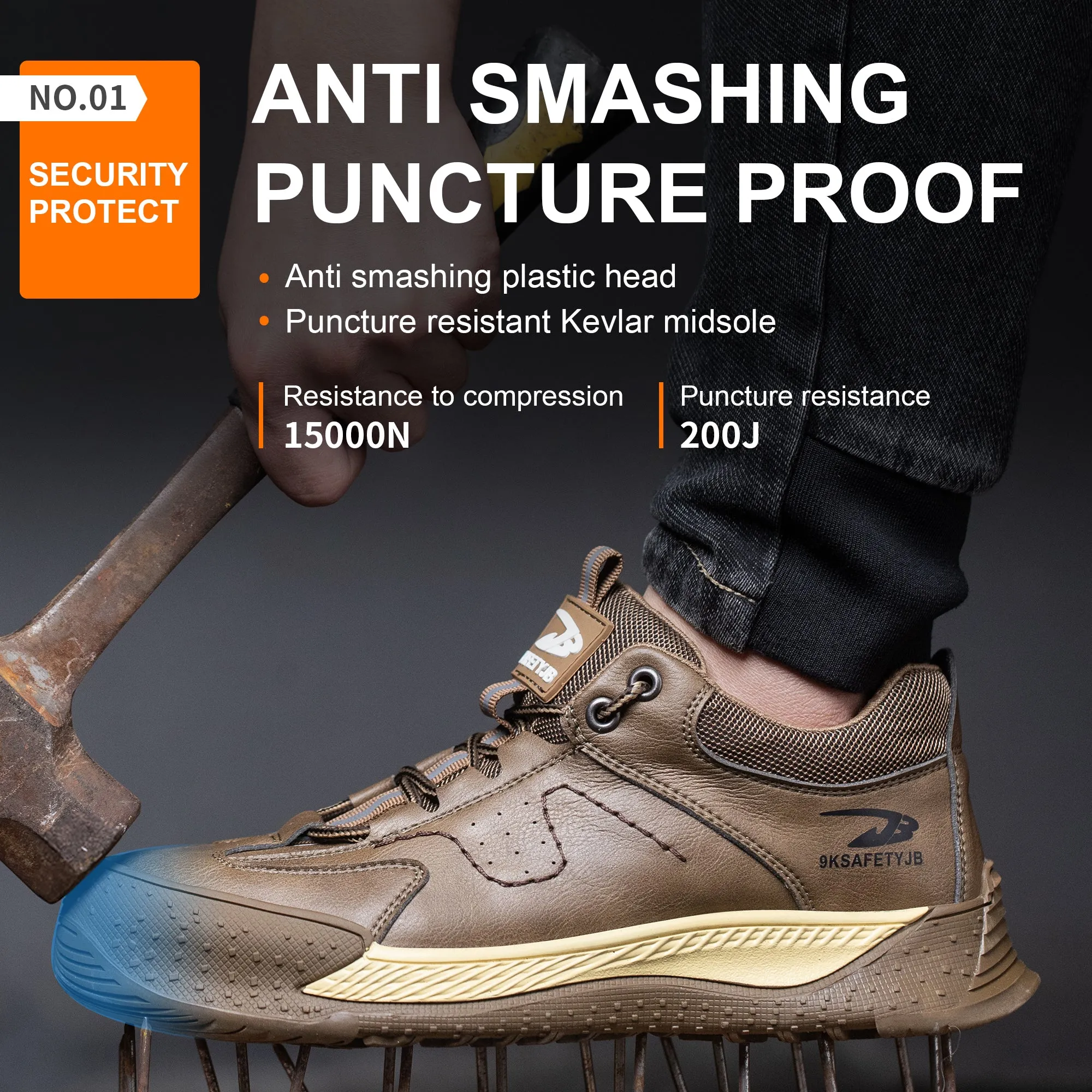 Industrial Safety Shoes for Men (JB-676)