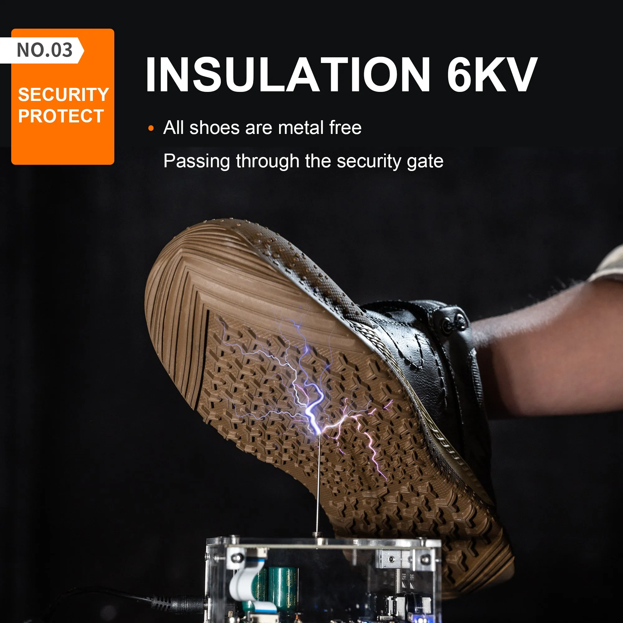 Industrial Safety Shoes for Men (JB-676)