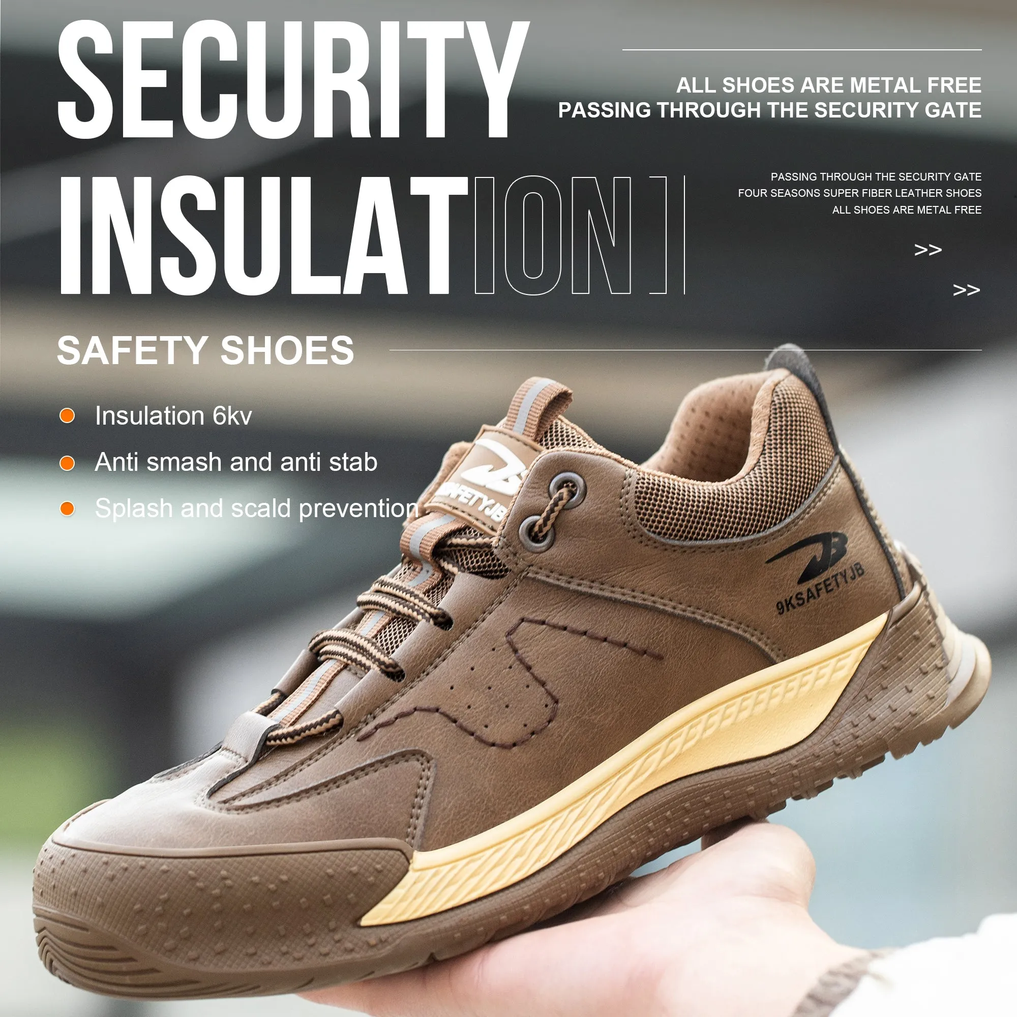 Industrial Safety Shoes for Men (JB-676)