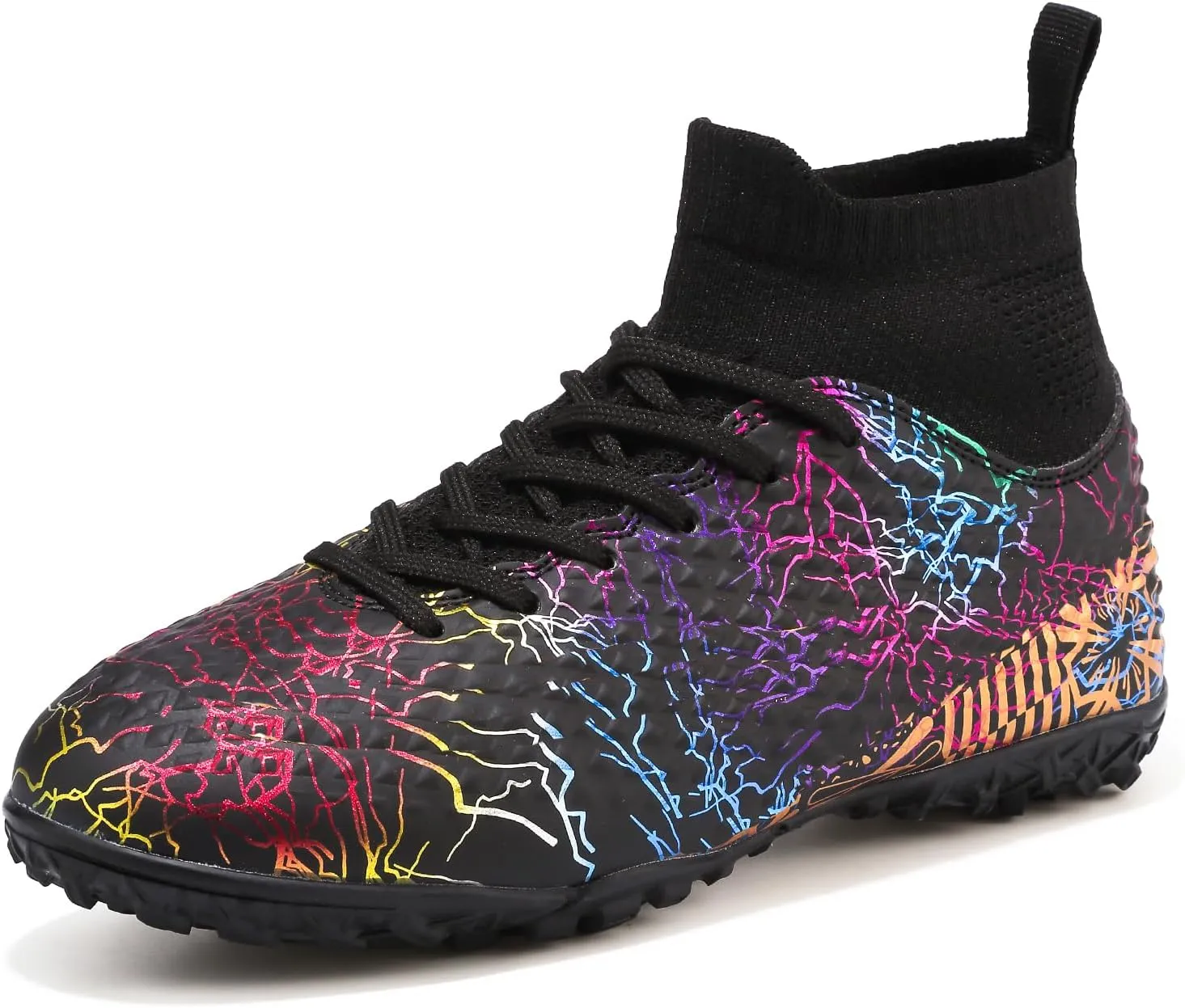 Kids Soccer Boys Girls Turf Soccer Shoes Indoor Outdoor Soccer Youth Trainning Shoes Breathable Casual Athletic Football Shoes