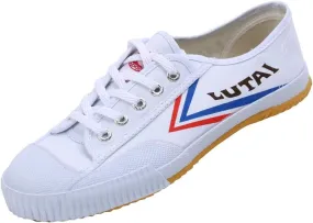 Kungfu Martial Arts Shoes Training Sneakers Lightweight Breathable Shoes for Men and Women, Fit Foot Length 7.28"" White