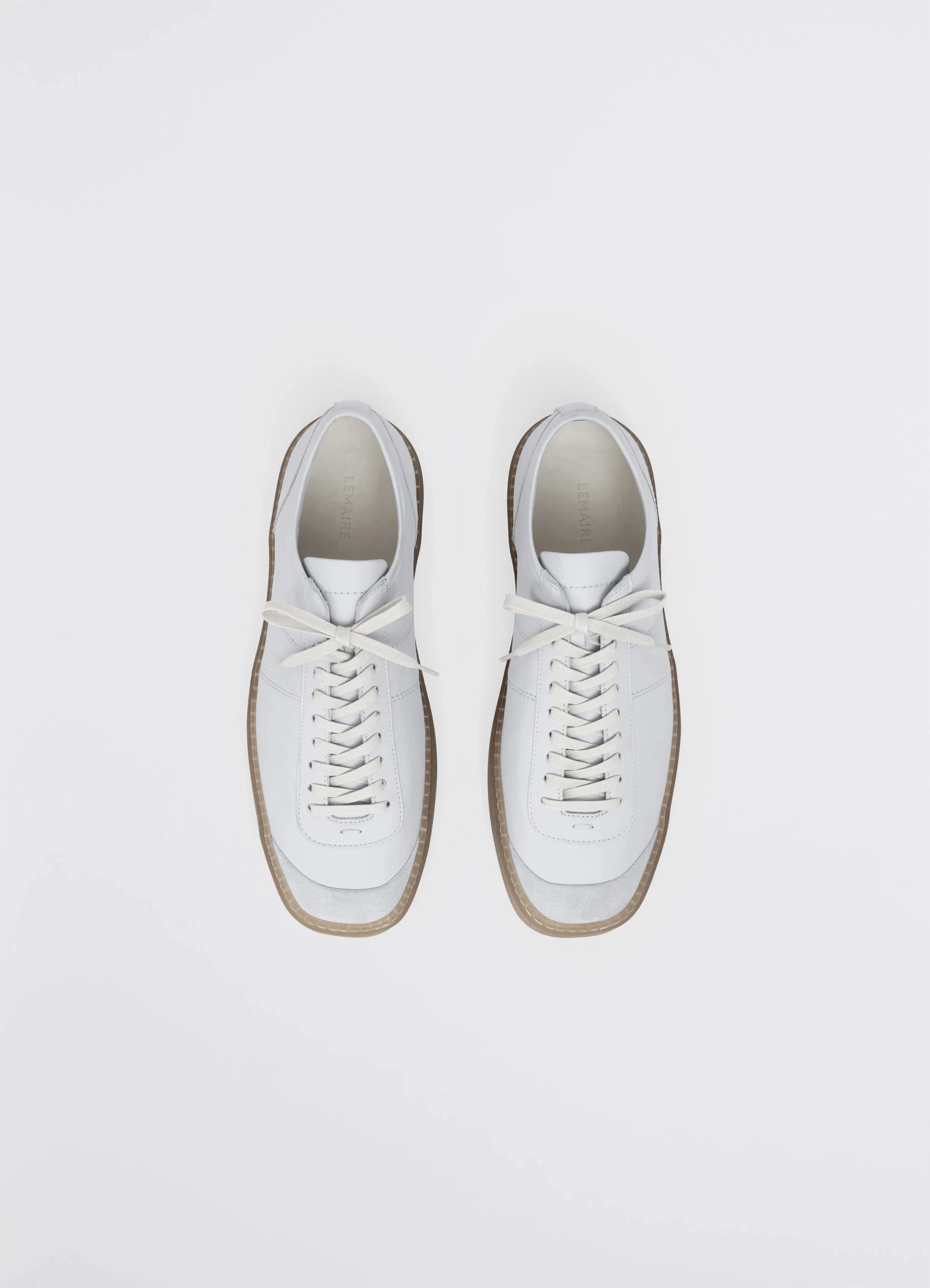LINOLEUM BASIC LACED UP TRAINERS