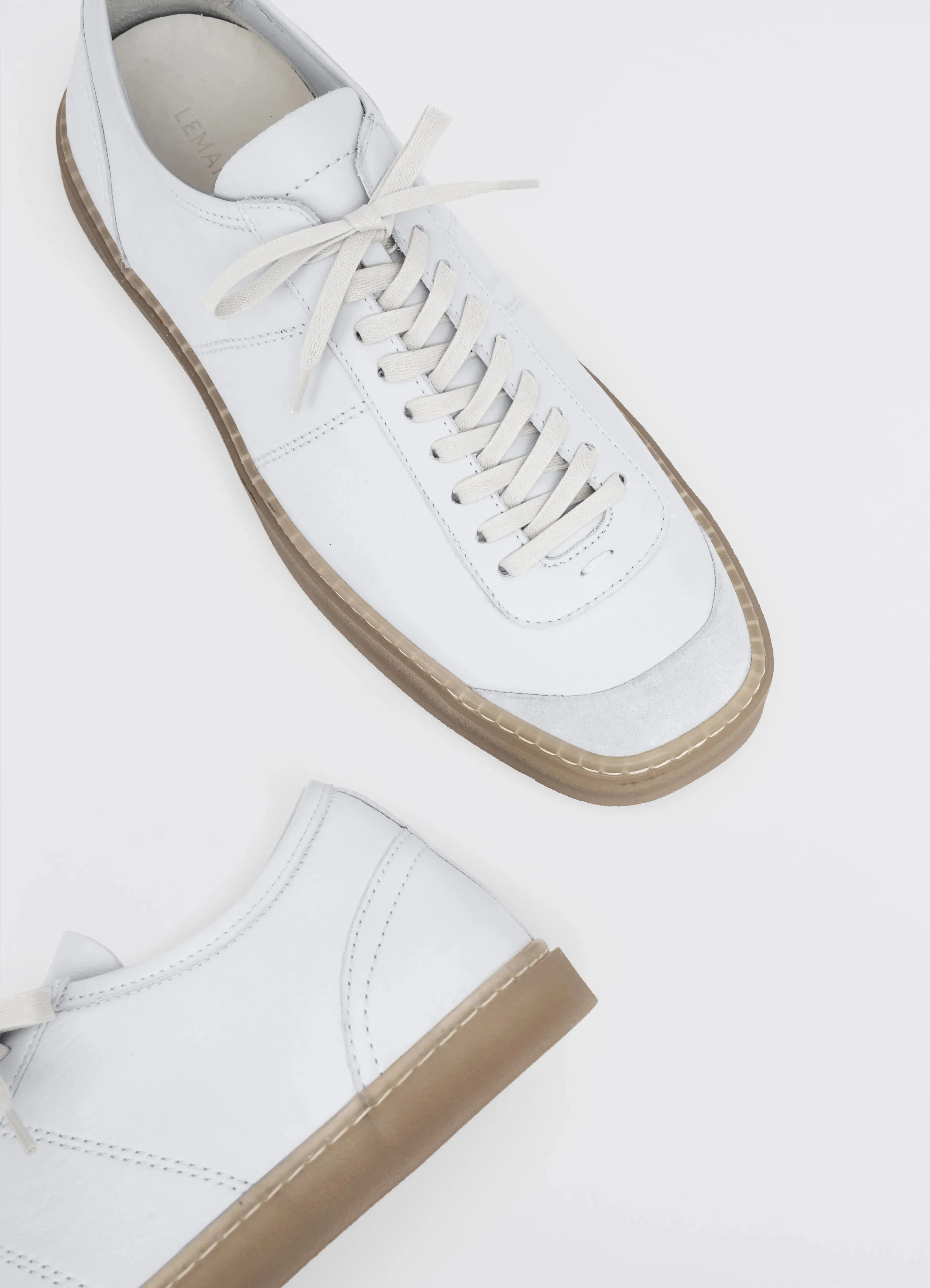 LINOLEUM BASIC LACED UP TRAINERS