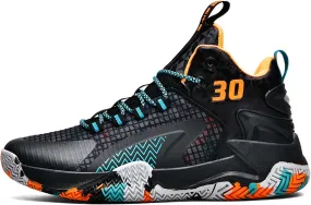 Mens and Womens White Basketball Sneakers Mid Top Lace Up Running Shoes Wear Resistant and Durable Outdoor Travel Shoes Comfortable and Breathable Casual Sneakers Skateboarding Shoes
