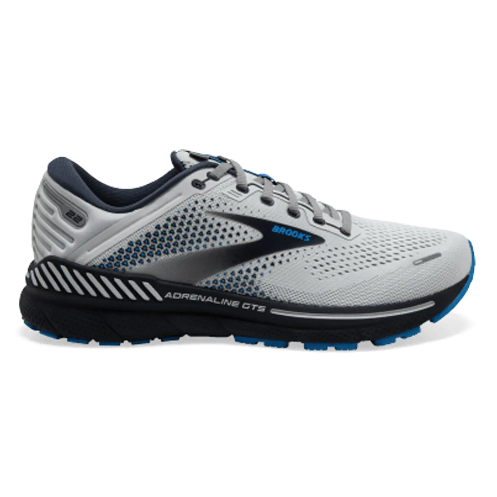 Mens Brooks Adrenaline GTS 22 Running Shoes - High-Performance Stability Footwear