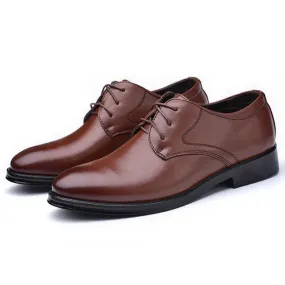 Men's Classic Vegan Leather Formal Shoes with Laces | Eco-Friendly Materials for Formal Occasions