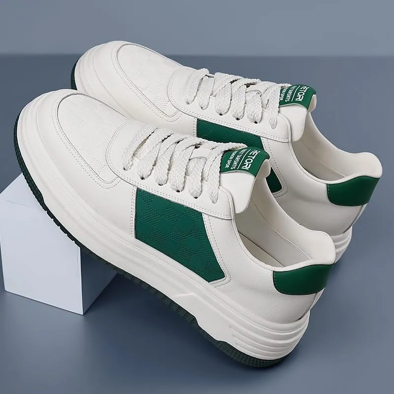 Men's Oxford Dress Sneakers Casual Leather Dress Shoes More Classy Comfortable Breathable Durable