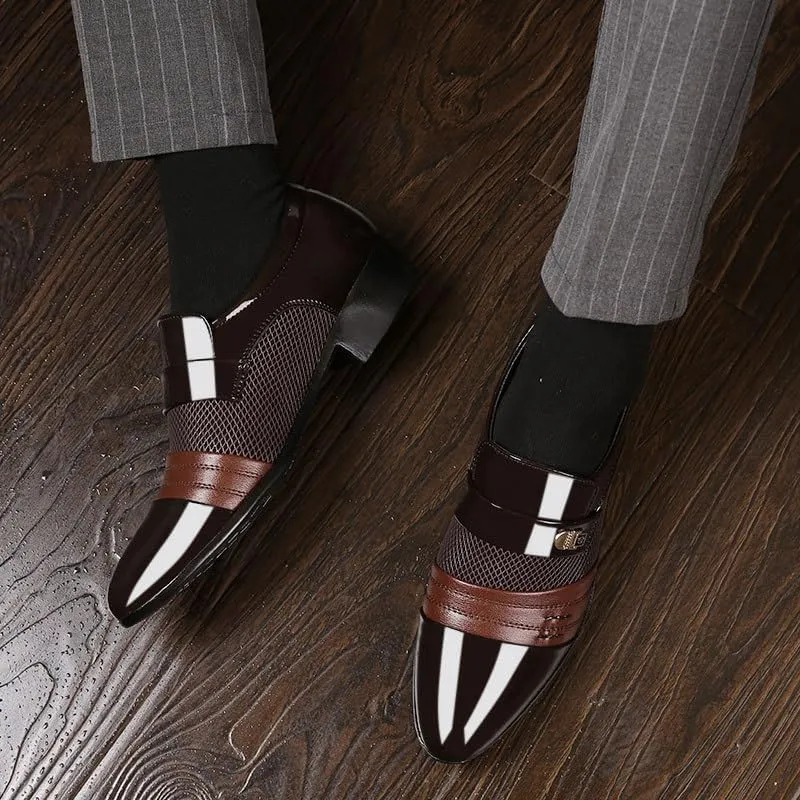 Mens Slip On Loafer Casual Walking Shoes Comfortable Non-Slip Flats
