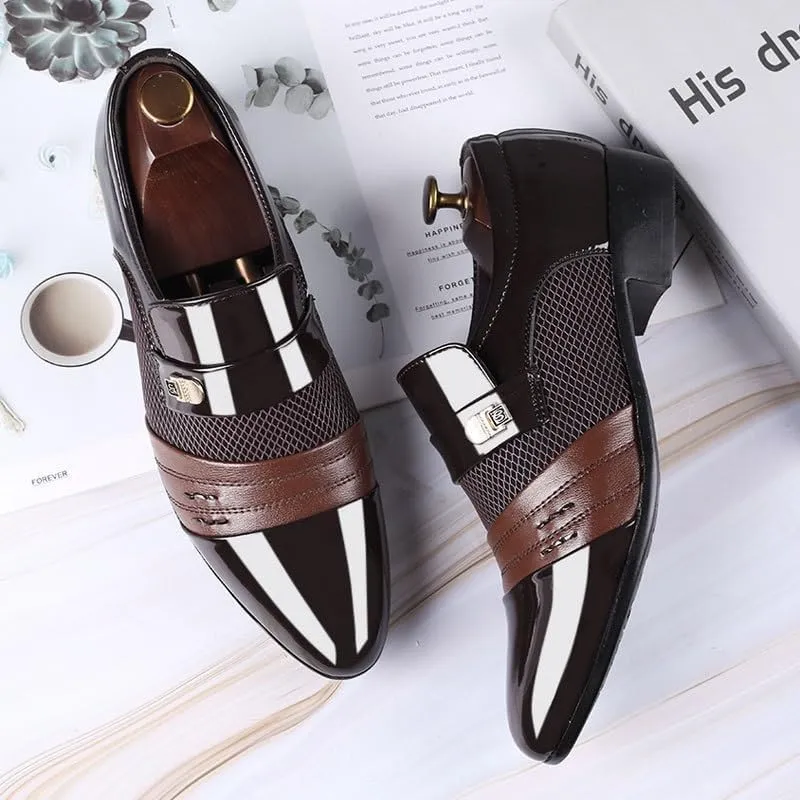 Mens Slip On Loafer Casual Walking Shoes Comfortable Non-Slip Flats