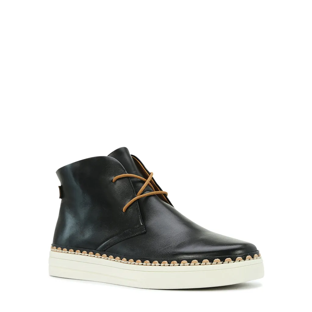 Moorish Leather High Sneakers