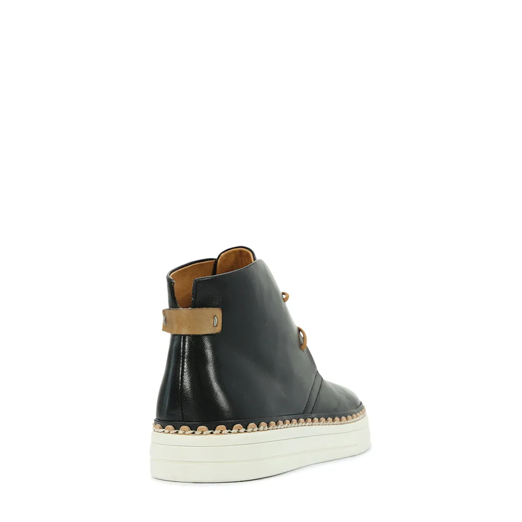 Moorish Leather High Sneakers
