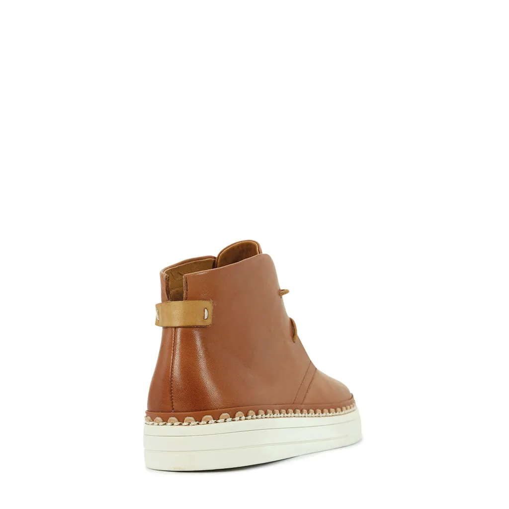 Moorish Leather High Sneakers
