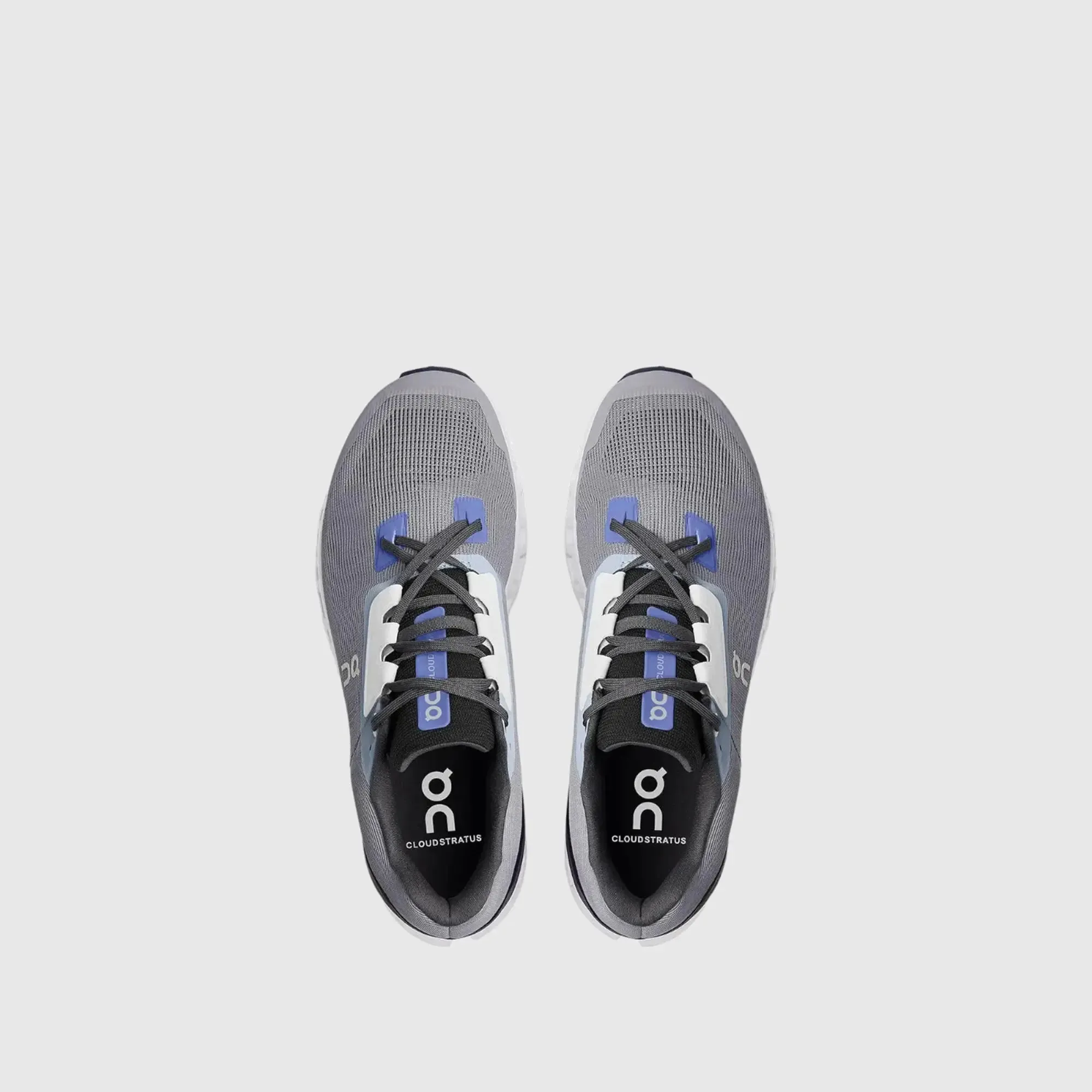 Mens Cloud Stratus 2: Fossil Midnight - Enhanced Performance Running Shoe