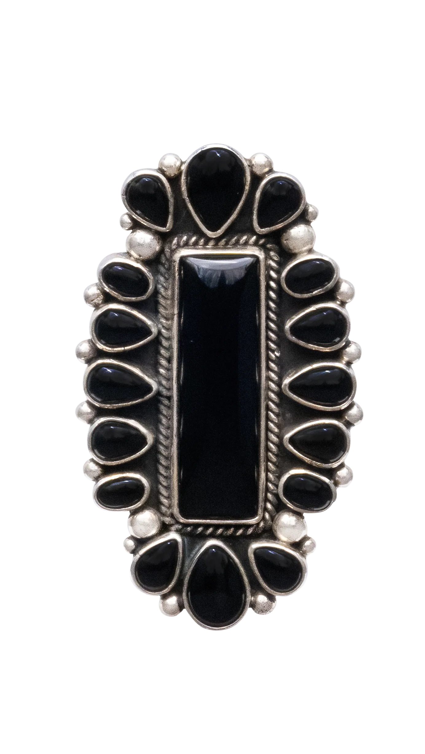 Onyx Cluster Ring | Angela Martin