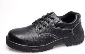 Safety Shoes Men Womens Steel Toe Cap Trainers Mens Womens Lightweight Breathable Safety Industrial Work Sneaker Anti-Smashing Anti-Puncture (Color : Black, Size : 6.5 US)