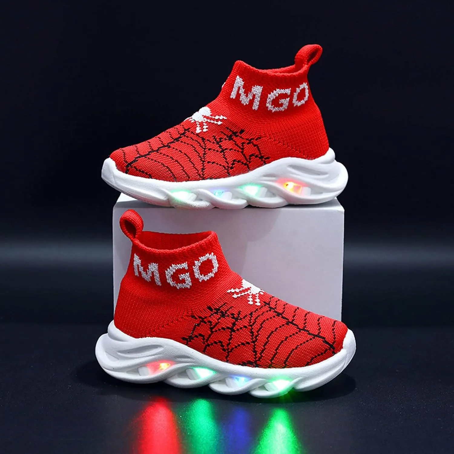 Sneakers for Girls Toddler Girl Tennis Led Light Up Shoes Girls Sneakers Kids Sports Running Walking Shoes for Toddler