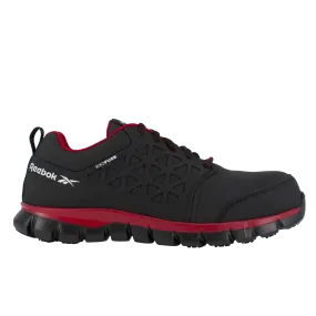 Sublite Cushion Composite-Toe Athletic Work Shoe Black/Red