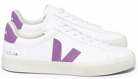 VEJA CAMPO CHROMEFREE LEATHER WHITE MULBERRY