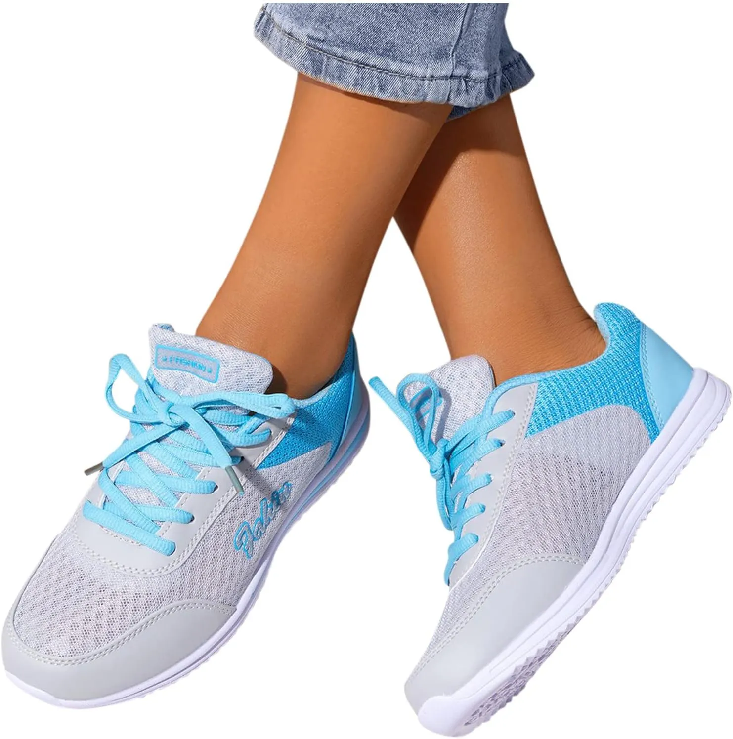 Women's Fashion Sneaker Mesh Slip On Black Non Slip Shoes for Women Comfortable Orange Tennis Shoes for Women Black Loafers Shoes Women Leather Sneakers