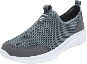 Womens Slip on Walking Shoes Comfort Lightweight Mens Running Shoes Wide Width Casual Shoes for Fall Chunky Sneakers Black Tennis Shoe Loafers Shoe