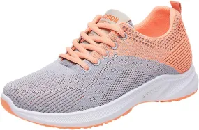 Women's Sneakers Athletic Sport Running Tennis Walking Shoes Arch Support Tennis Shoes Women Black Platform Loafers Vintage Sneakers for Women
